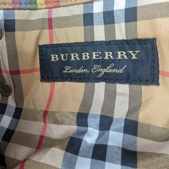 Authentic Burberry Nova Check Rainbow Large Tote Bag - Picture 4 of 6